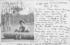 un prisonnier dans l'indénié édit. journal de voyages côte d'ivoire 31300