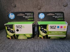 HP 902XL High Yield Black Ink Cartridge 902 Color T6M14AN Genuine Exp. 2026