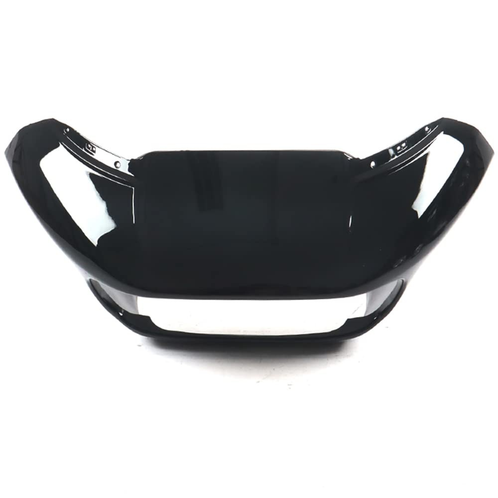 Vivid Black ABS Front Batwing Cowl for 2015-2022 Harley Touring