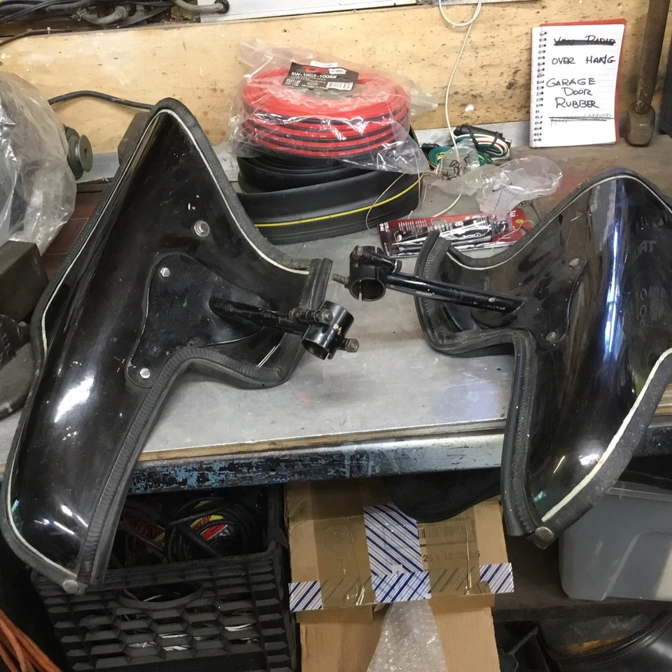 Protectores de piernas vintage para BMW R 60 Foto 3 de 3