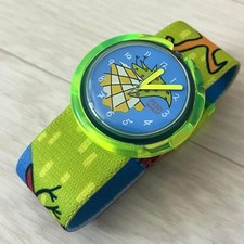 Rare 1993 SWATCH POP REBUS PWN113 Dinosaur Watch