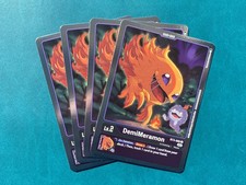 DemiMeramon BT3-006 Playset Resurgence Booster Foil Digimon Card Game x4