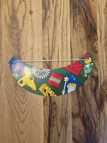 Lego Cardboard Sun Visor Promo 1993 Knights Wizzard Castle Vintage Rare 90s New