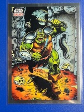 Topps Star Wars Galaxy Chrome 2023 Gamorrean Charge! #13