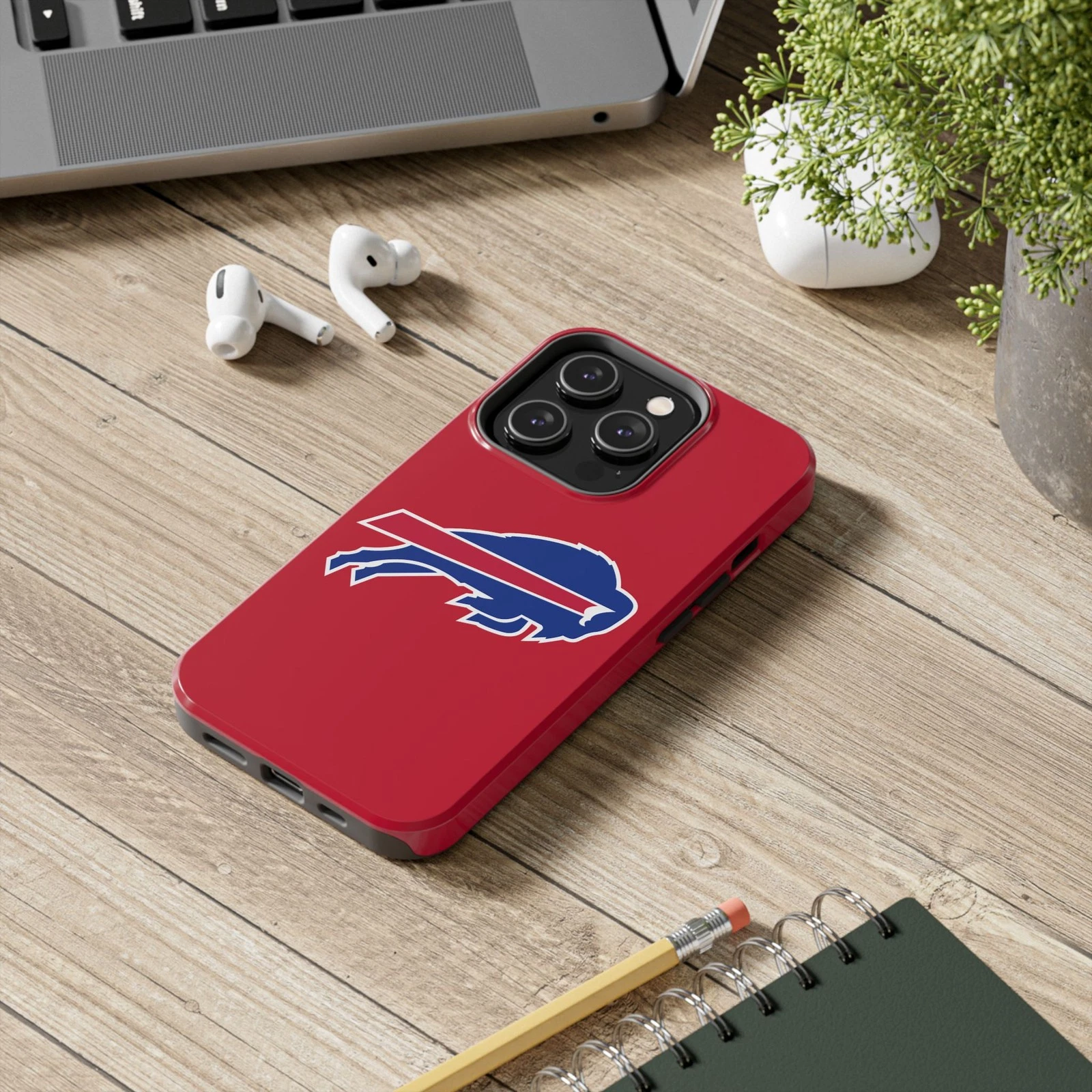 Buffalo Bills Red Tough Phone Case for iPhone