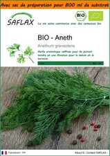 SAFLAX Jardin dans le sac - BIO - Aneth - 700 graines - Anethum