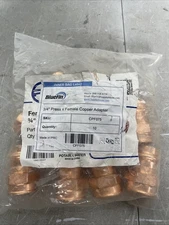 Bluefin CPF075 , 3/4" Press x Female Copper Adapter (PK 10)