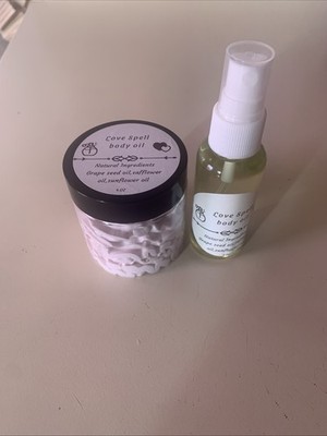 Love Spell Body Oil and Body Cream Set