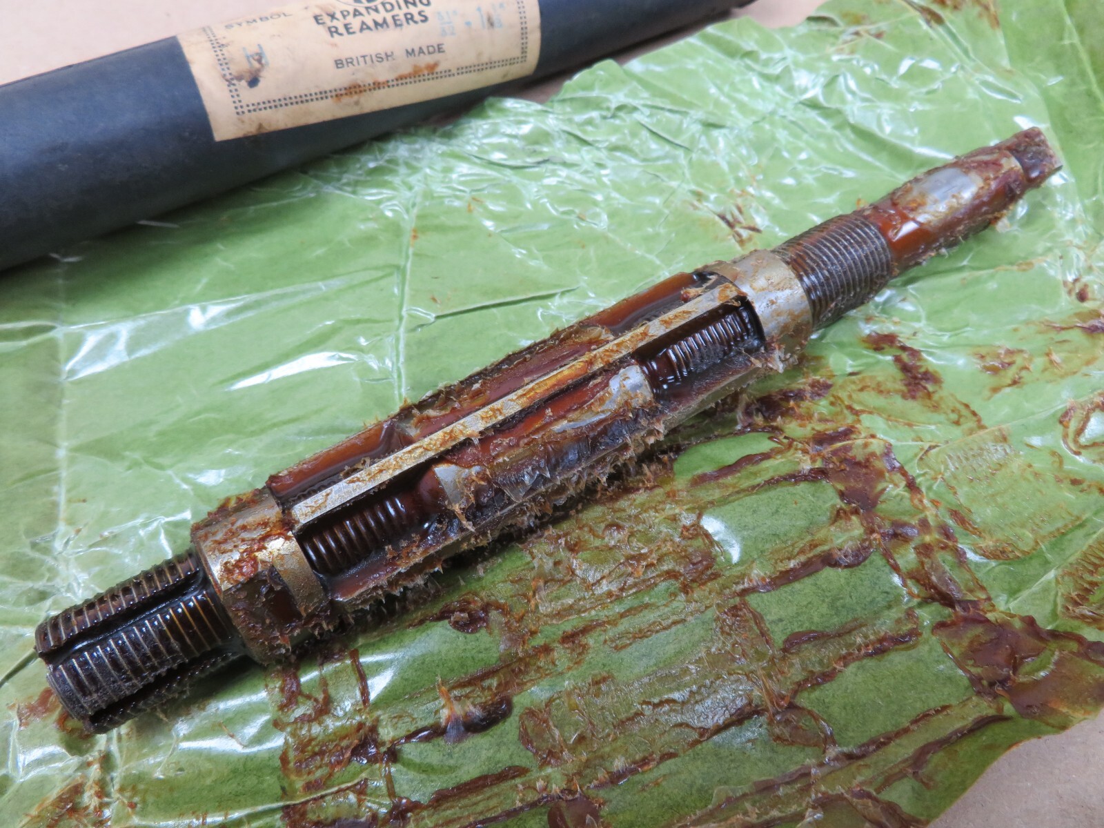 Taylor & Jones H Expanding Adjustable Reamer 31/32 1 1/8 (24.60mm