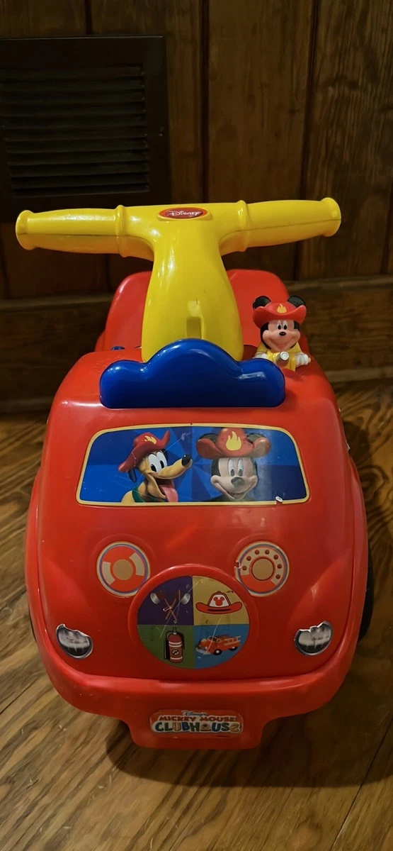 Mickey mouse fire truck ride on 2025
