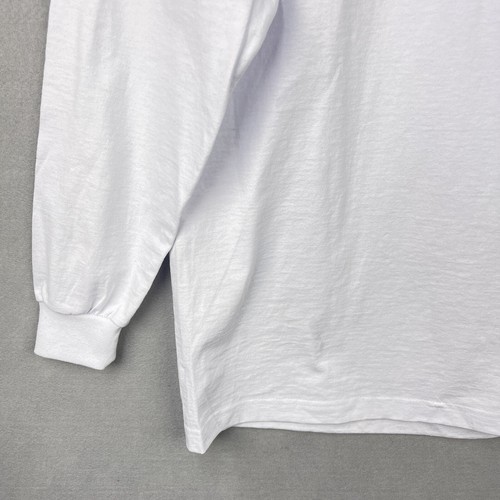 Shaka Wear Mens Long Sleeve Crew Neck T Shirt Color White - Picture 11 of 12