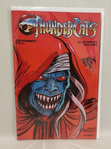 Thundercats #1 (2024) Dynamite Sketch Cover Comic W Original DCastr Mumm-Ra Art - Picture 6 of 6