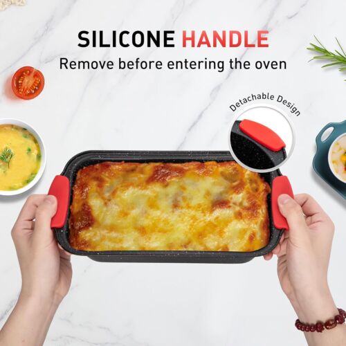 18 Piece Carbon Steel Nonstick Bakeware Sets Baking Pans Set Sheet Cookie - Picture 4 of 6