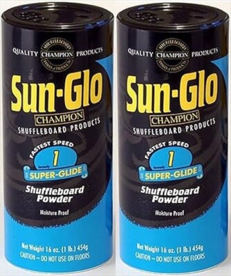 Sun-Glo  #1 Shuffleboard Wax - 2pk
