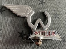 Fahrrad / Moped Schutzblechfigur Emblem Steuerkopfschild | Wittler 1950