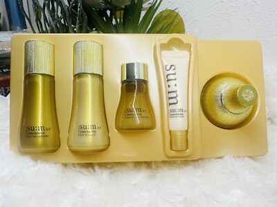 SU:M37 LoseSumma Elixir Set Kit 5 Items Anti Aging Wrinkle Moisturizer 