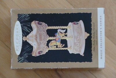 1995 ''Tobin Fraley Holiday Carousel'' Hallmark Keepsake Collectors Ornament New