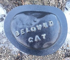 Beloved CAT rock abs plastic mold mould 7" x 5" x 1" thick
