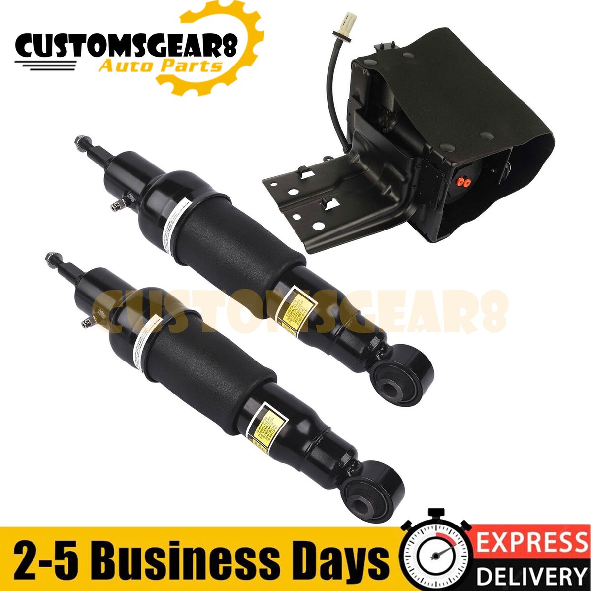 2017-2020 Nissan Armada Rear Air Suspension Shocks + Compressor
