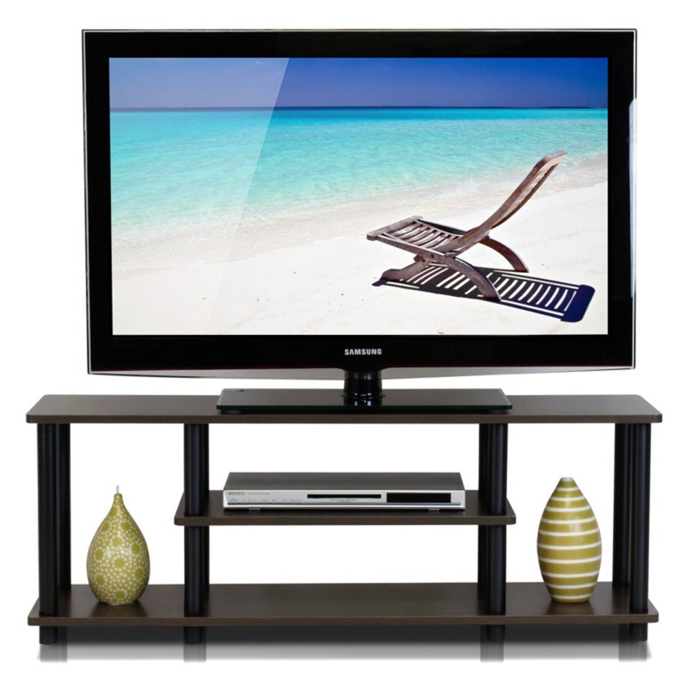 For 55 Inch Flat Screens Entertainment Open Shelves Multiple Colors