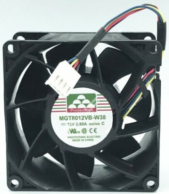 Protechnic MGT8012VB-W38 12V 2.80A 8CM chassis cooling fan