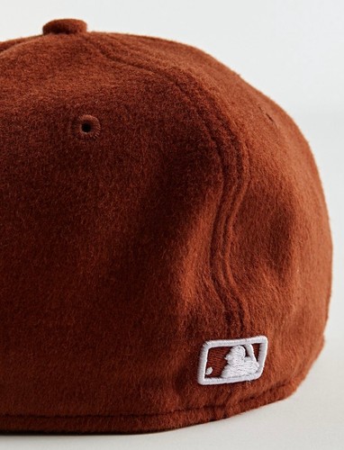 New Era 59FIFTY HOUSTON ASTROS Fitted Wool Hat 7 1/4" (Brown) UO EXCLUSIVE mlb - Picture 4 of 4