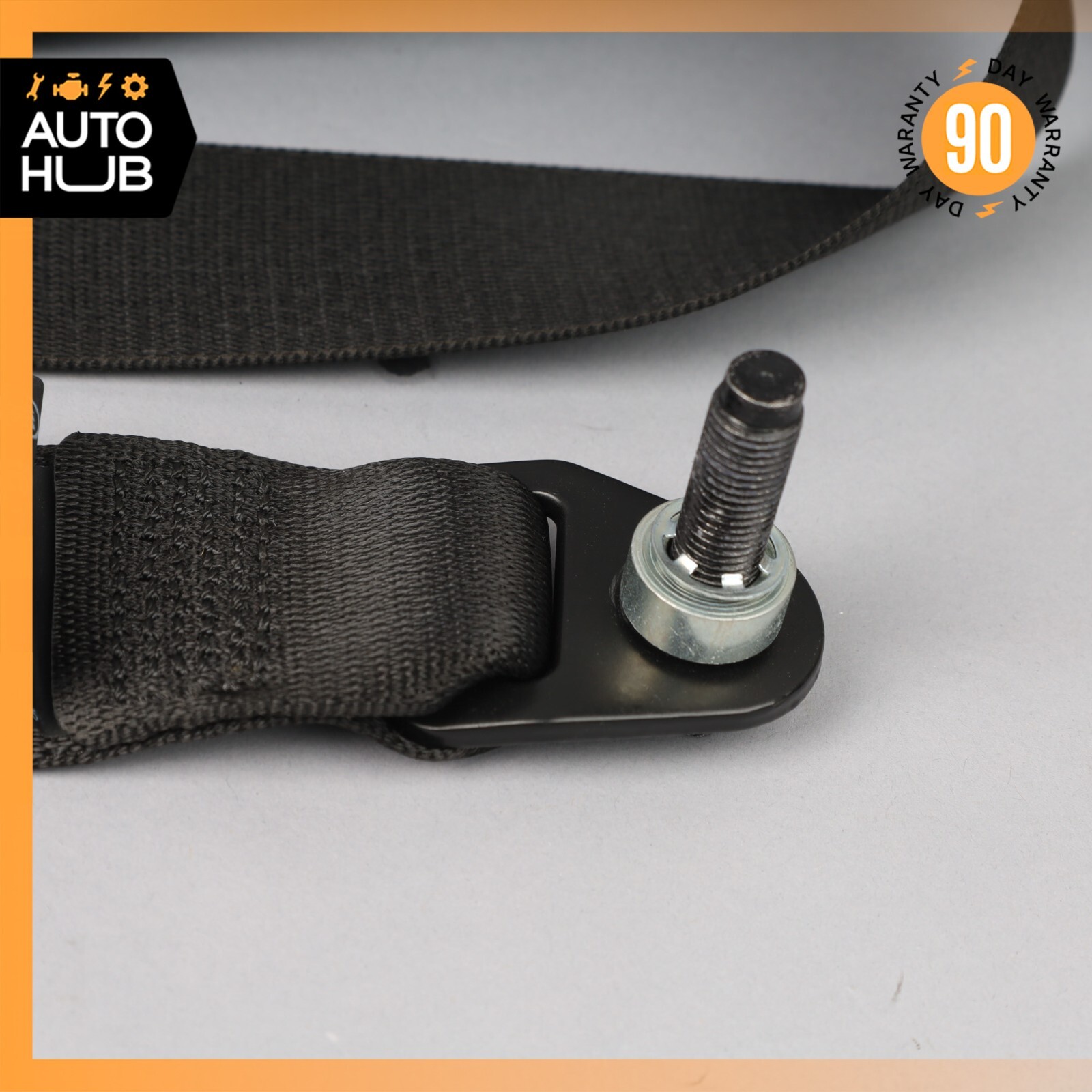 14-22 Maserati Ghibli SQ4 M157 Rear Left or Right Side Seat Belt Black OEM 41k