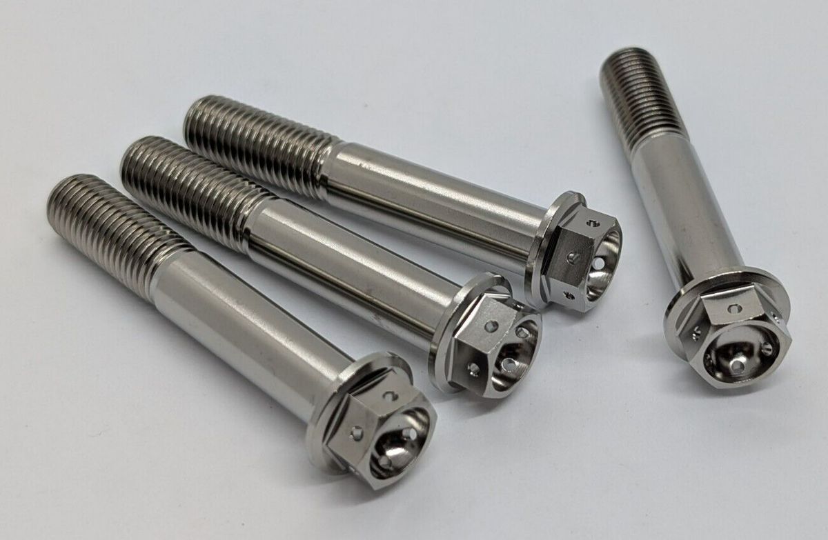 Racefasteners Prolite Titanium Front Brake Caliper Bolt Kit For Honda Fireblade CBR1000RR 06-15