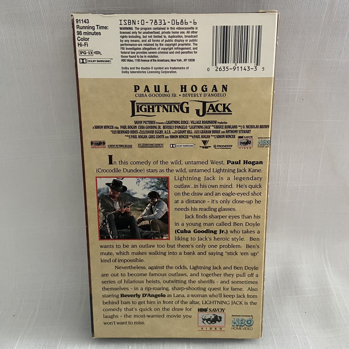 Lightning Jack (VHS, 1994) 26359114335| eBay