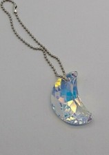 Swarovski Crystal Clear AB 30mm Moon 6722 Suncatcher/ Prism/ Ornament