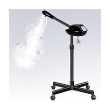 Professional Facial Steamer, Facial Steamer on Wheels, Ozone Face Steamer for...
