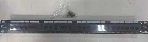 CP Technologies Patch Panel (CP-3014-24P-E-B)  24 port