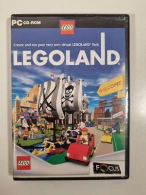 Lego Legoland Focus Multimedia PC CD-ROM Videospiel Erstellen Virtuellen Legoland Park