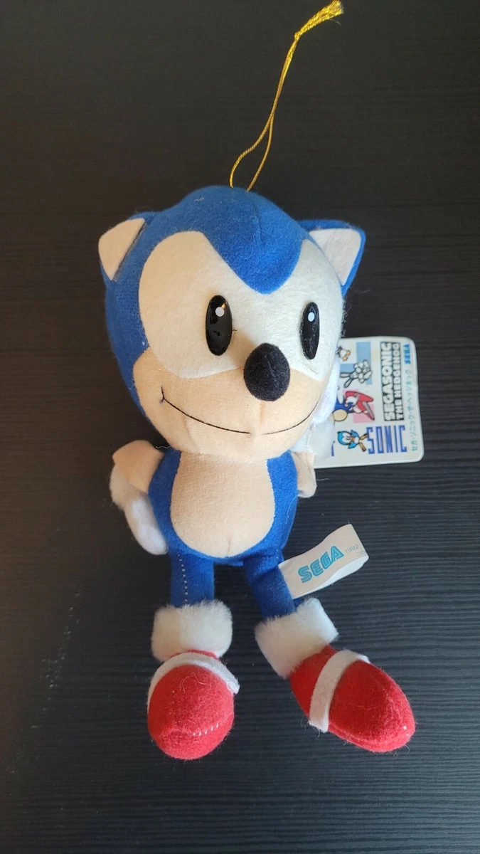 Sonic the Hedgehog retro UFO catcher 1993 plushie plush prize