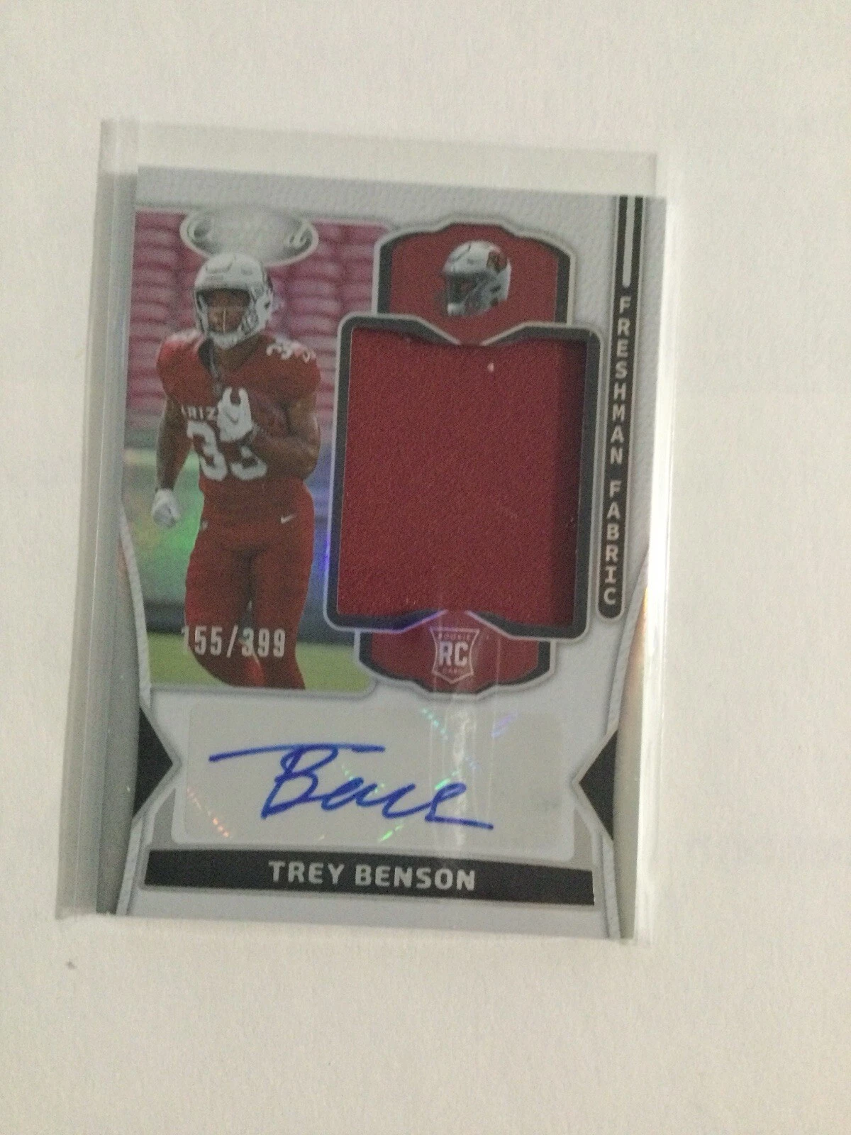 2024 Certified Freshman Fabrics FMS-TBN Trey BENSON RC AUTO /399