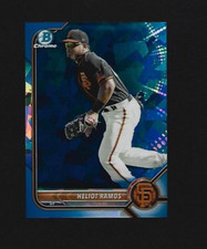 2022 Bowman Chrome Sapphire Heliot Ramos BCP-35 San Francisco Giants