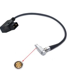 DTAP to Right angle 7 Pin plug for TILTA Nucleus-M WLC-T03 Motor Power Cable