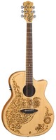 Luna Henna Series Oasis Spruce Acoustic-electric Guitar - Natural, Hen 02 Spr on sale Luna Henna Series Oasis Spruce Acoustic-electric Guitar - Natural, Hen 02 Spr on sale