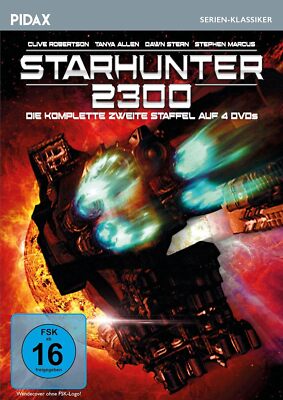 Starhunter, Staffel 2 - 22 Folgen der Sci-Fi-Krimiserie PIDAX - 4 DVD's/NEU/OVP