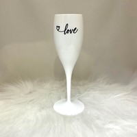 "Koziol Bruchfestes Sektglas Aus Kunststoff \"Love\" - 3439525 - Cheers"