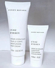 L'Eau d'Issey by Issey Miyake 2.5 Body Cream & 1.0 oz Shower Cream Same As Pic