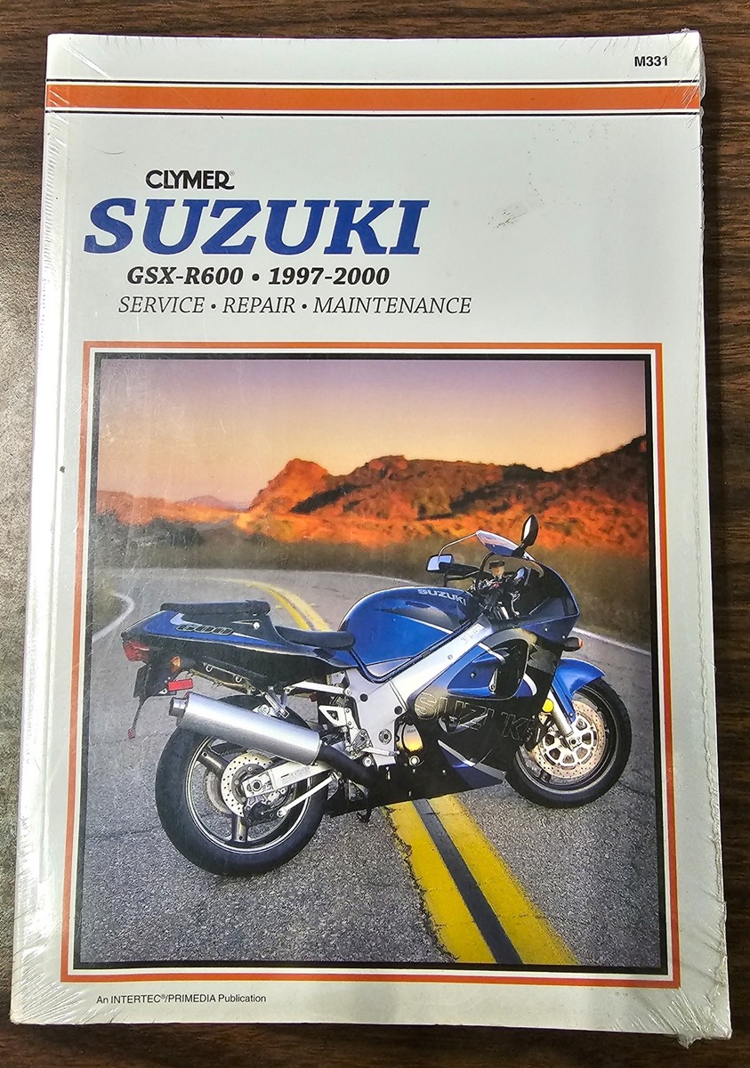 Clymer Shop Maintenance Service Repair Manual Suzuki GSXR 600