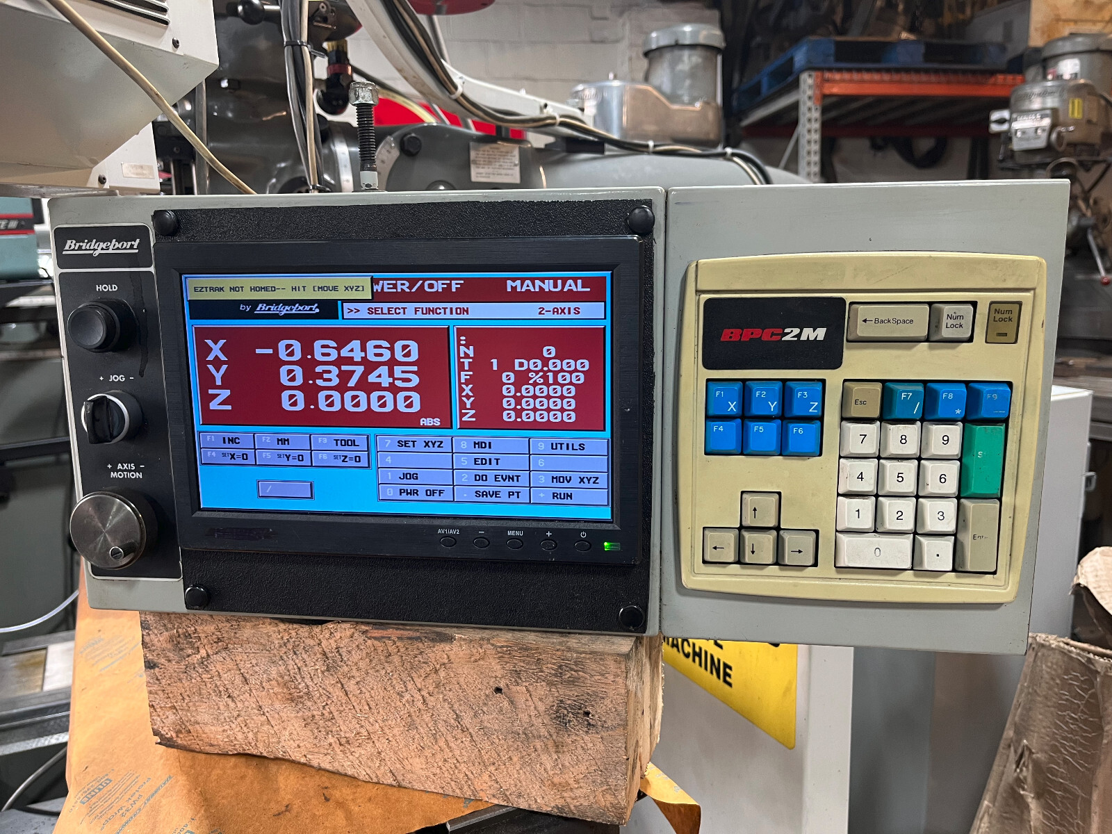 BRIDGEPORT EZ-TRAK LCD MONITOR REPLACEMENT 12591109