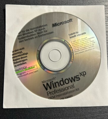 Windows XP Installations KIt Service Pack 2 Systembuilder SP2