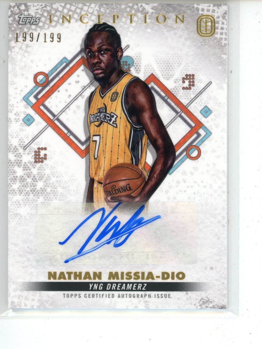 その他 Topps Chrome Nathan Missia-Dio Black /10 2023/24 TOPPS CHROME OTE BASKETBALL NATHAN MISSIA-DIO RWE