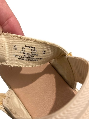 Sperry Bayou Plushstep women's Platform Wedges Casual Size 11 M STS87274 - Picture 6 of 7