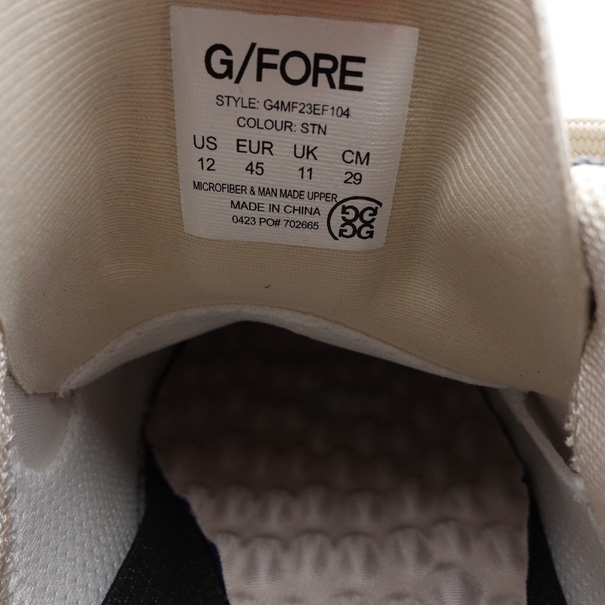 Size 12 Men's G/FORE G.112 Golf Shoes G4MF23EF104-STN Tan | eBay