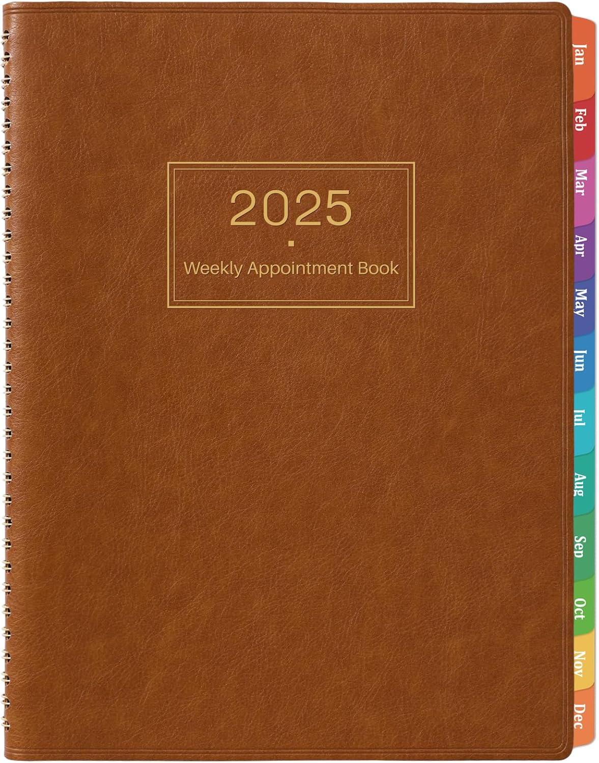 2025 Weekly Appointment Book & Planner - Large 2025 Daily Hourly Planner, Januar