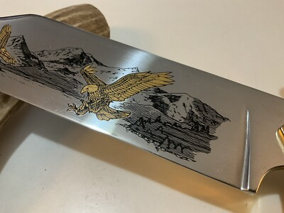 Franklin Mint The American Eagle Bowie Knife Ronald Van Ruyckevelt