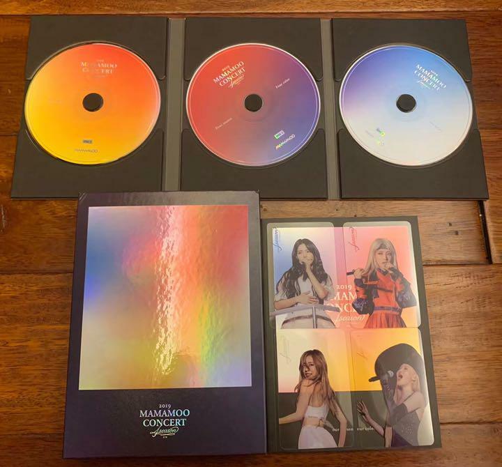 MAMAMOO Mamamoo Concert 4season DVD Photo Card | eBay
